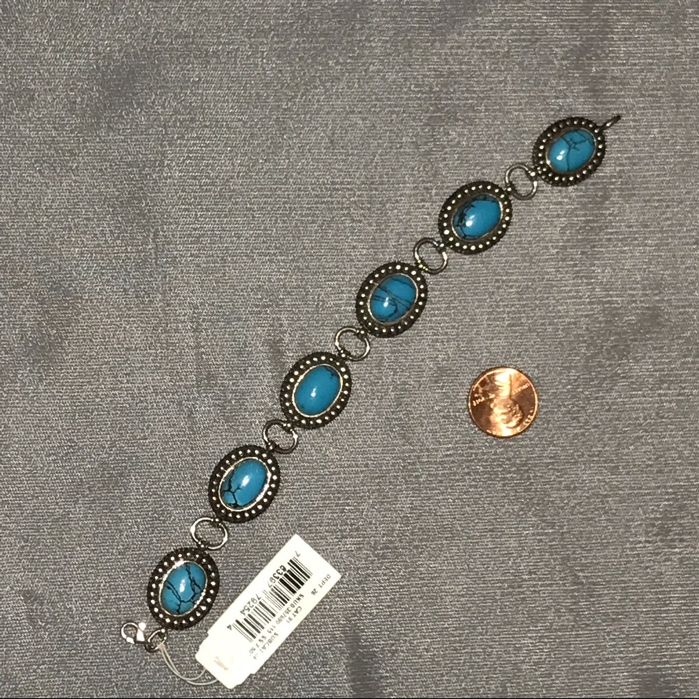 Sterling Silver and turquoise bracelet